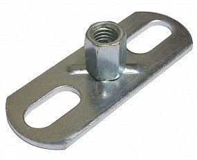 Опора с гайкой M8/M10 (rectangle base plate)