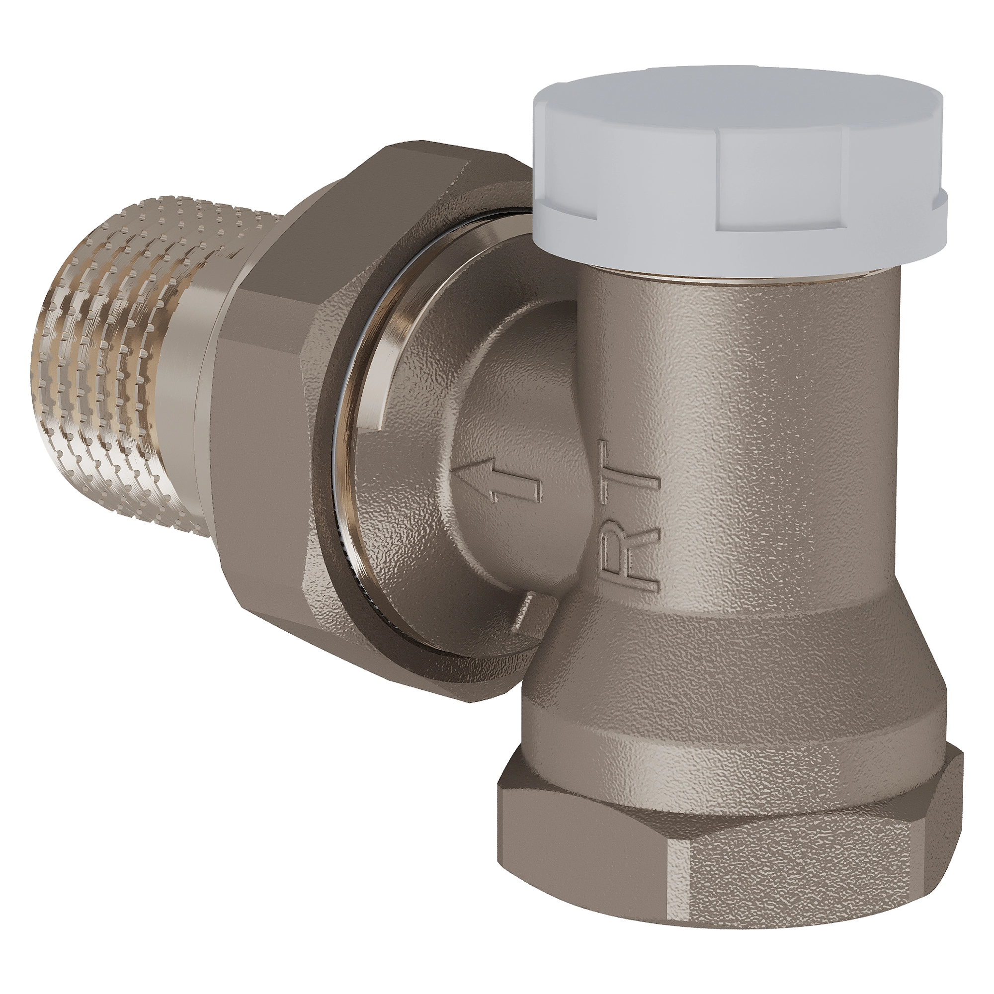 Клапан запорный угловой Royal Thermo 1/2"