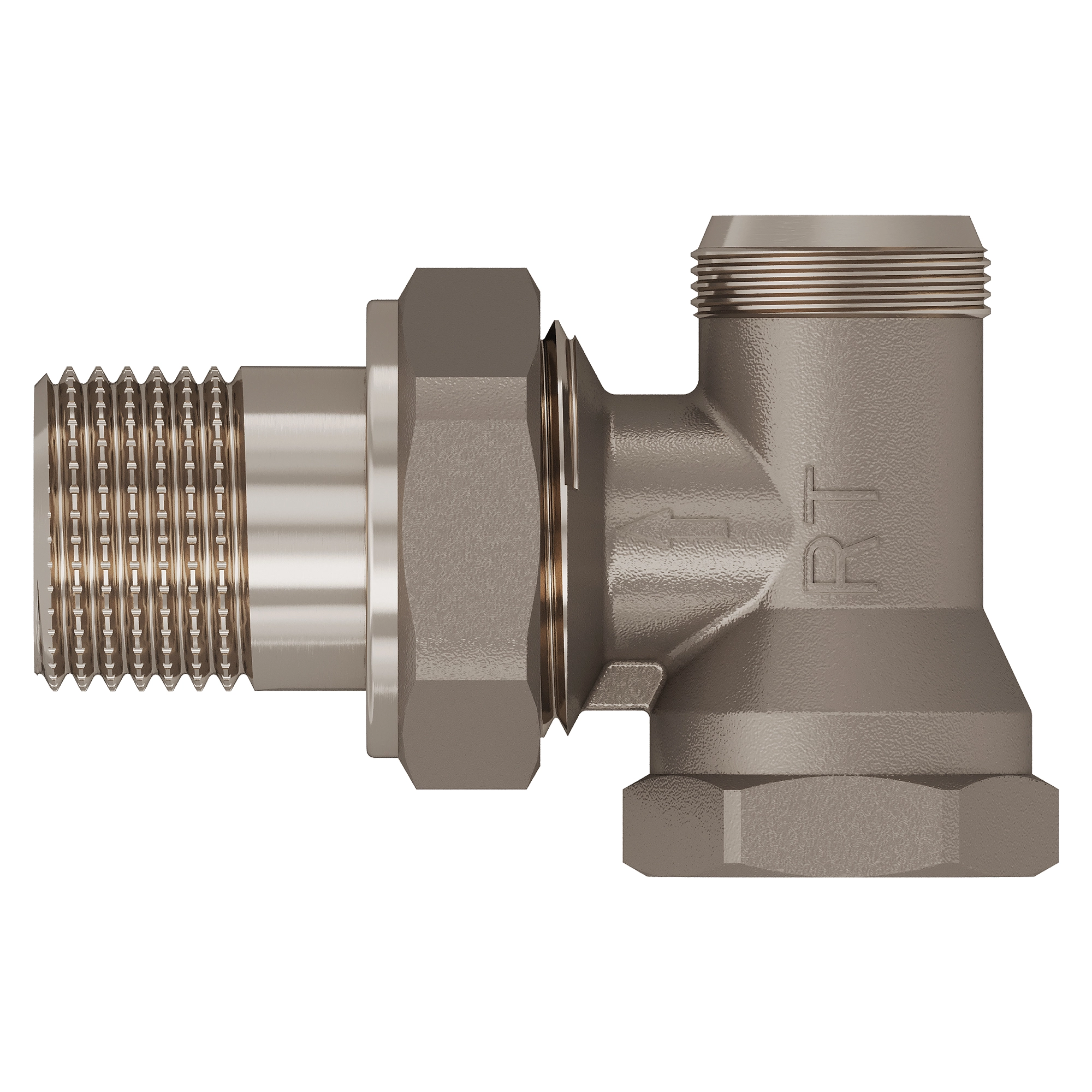 Клапан запорный угловой Royal Thermo 1/2"
