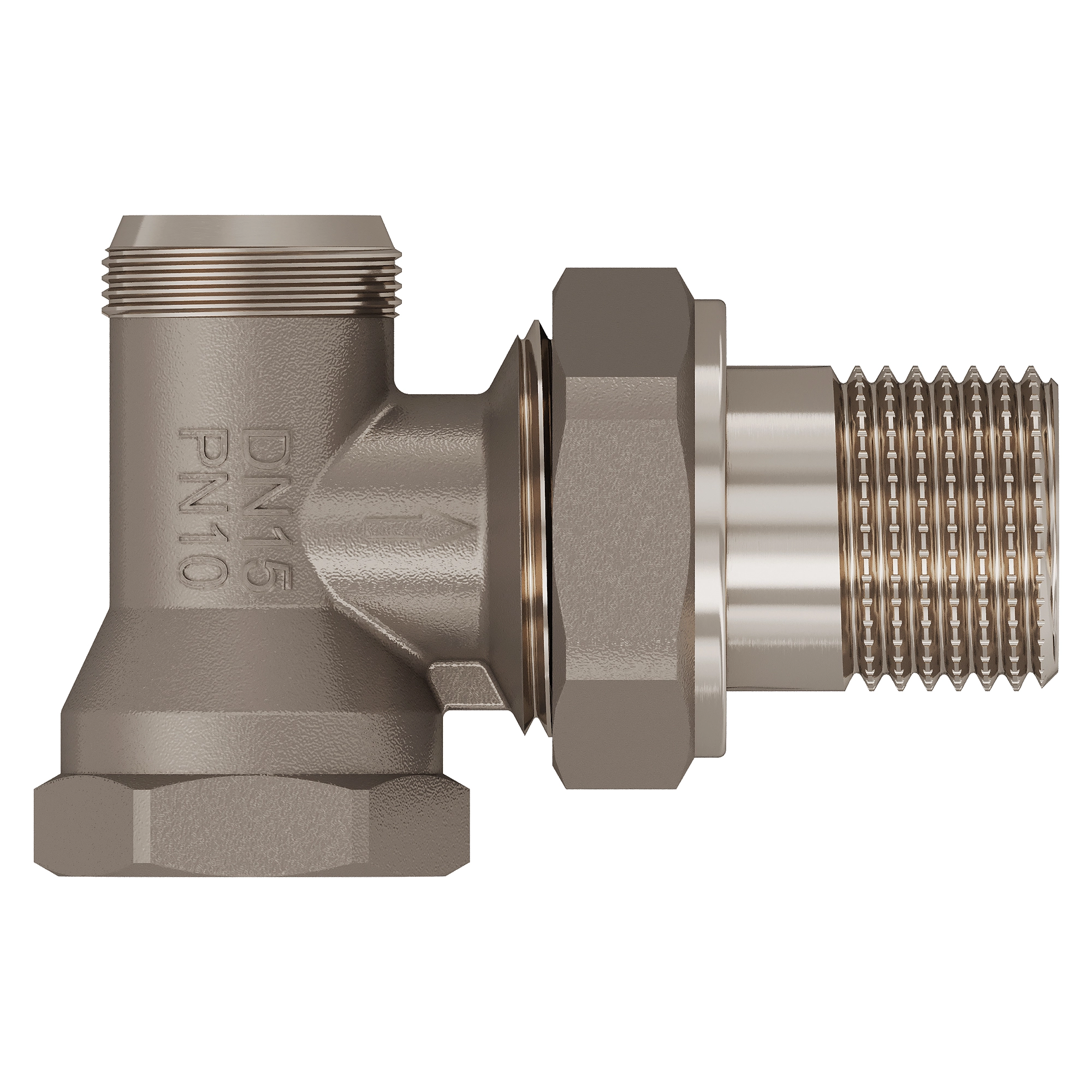 Клапан запорный угловой Royal Thermo 1/2"