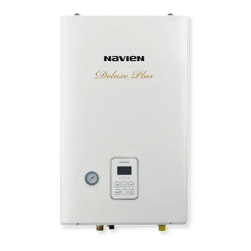 Котел газовый Navien Deluxe Plus -24k настенный, 2 конт., закр. кам. сгор., коаксиальный