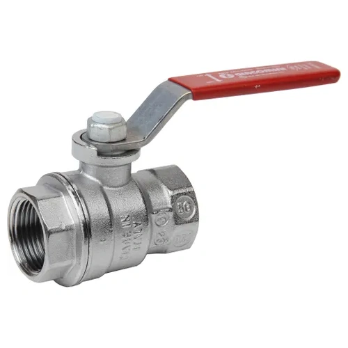 Кран шаровой Giacomini ручка 1/2" ВВ полнопроходной, латунь, хром, R850X023